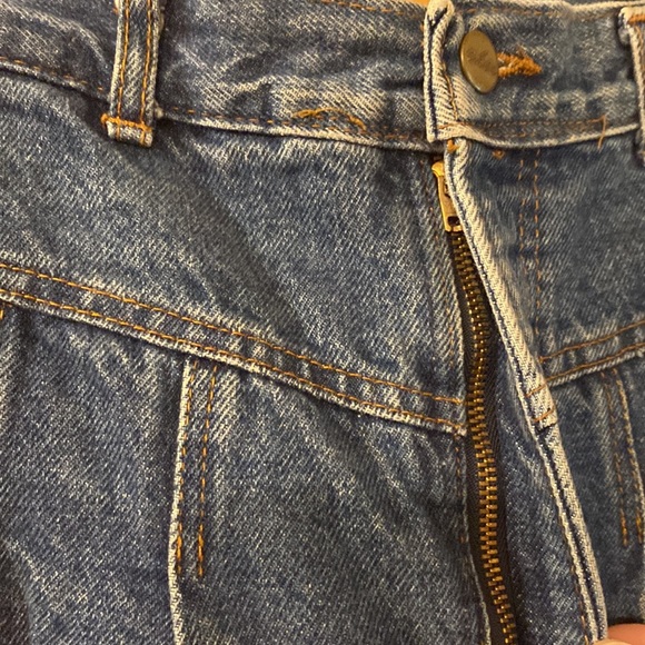 Chic Vintage Mom Jeans Pleated Tapered High Rise Made in USA Plus Size 16-18 - Picture 3 of 12